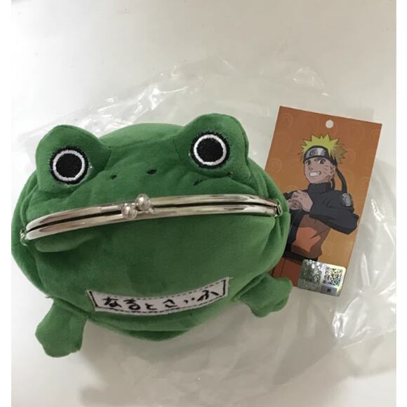 Official Licensed Anime Naruto Frog Wallet Coin Purse Approx.12.5cm*16cm*10cm - Picture 6 of 8